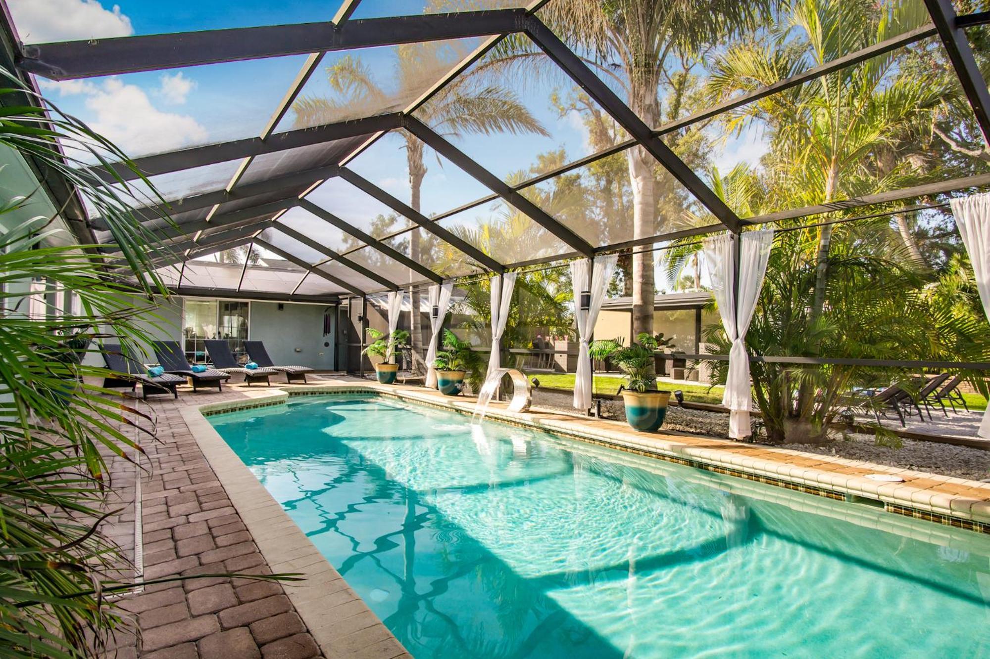 Beach Cottage With Heated Pool Just Off Siesta Key Sarasota Buitenkant foto